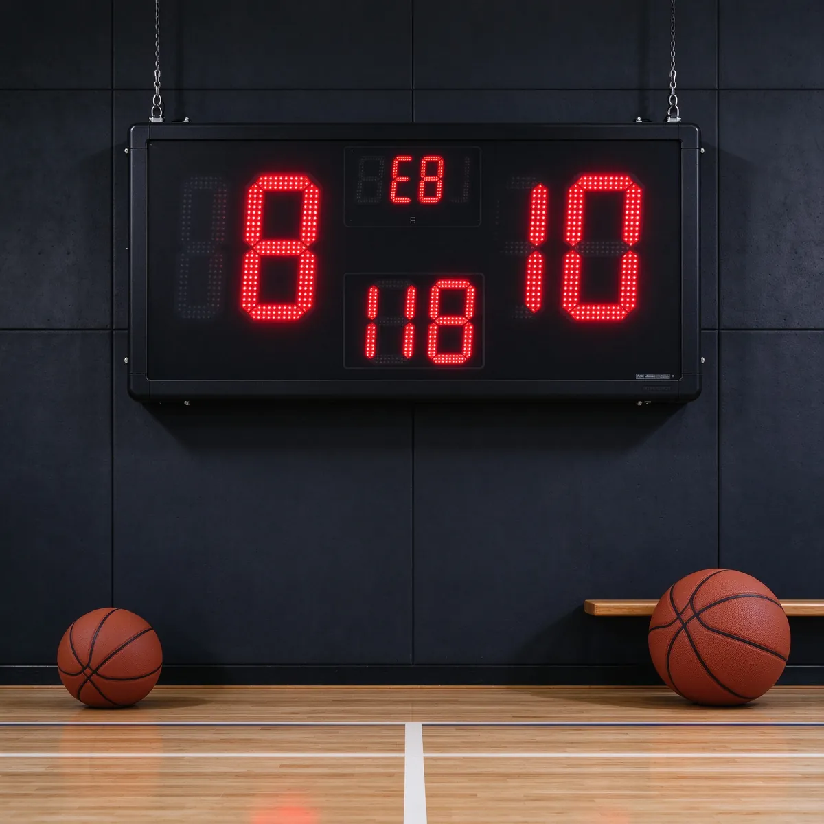 Basketball LED scoreboard
