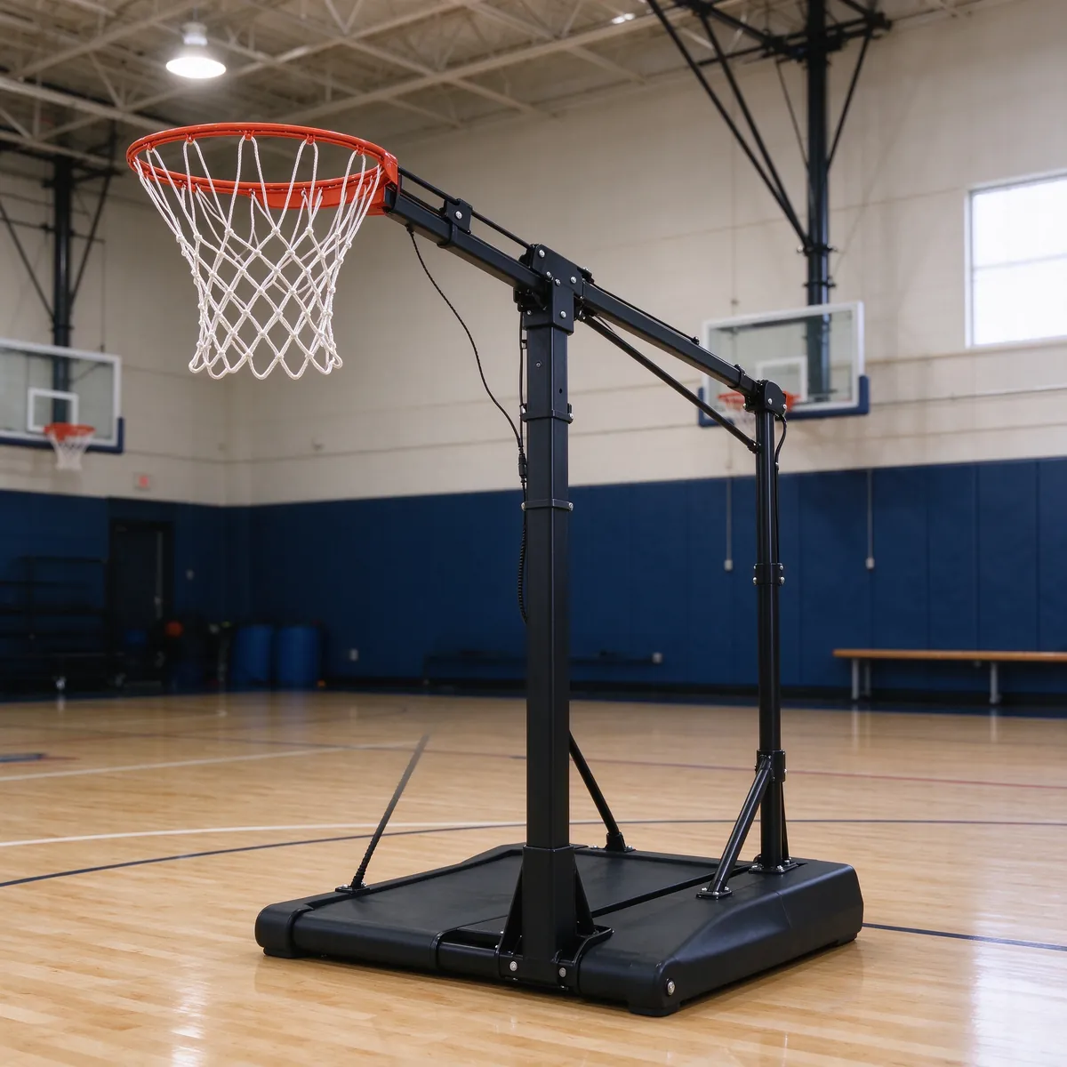 Basketball shooting training machine