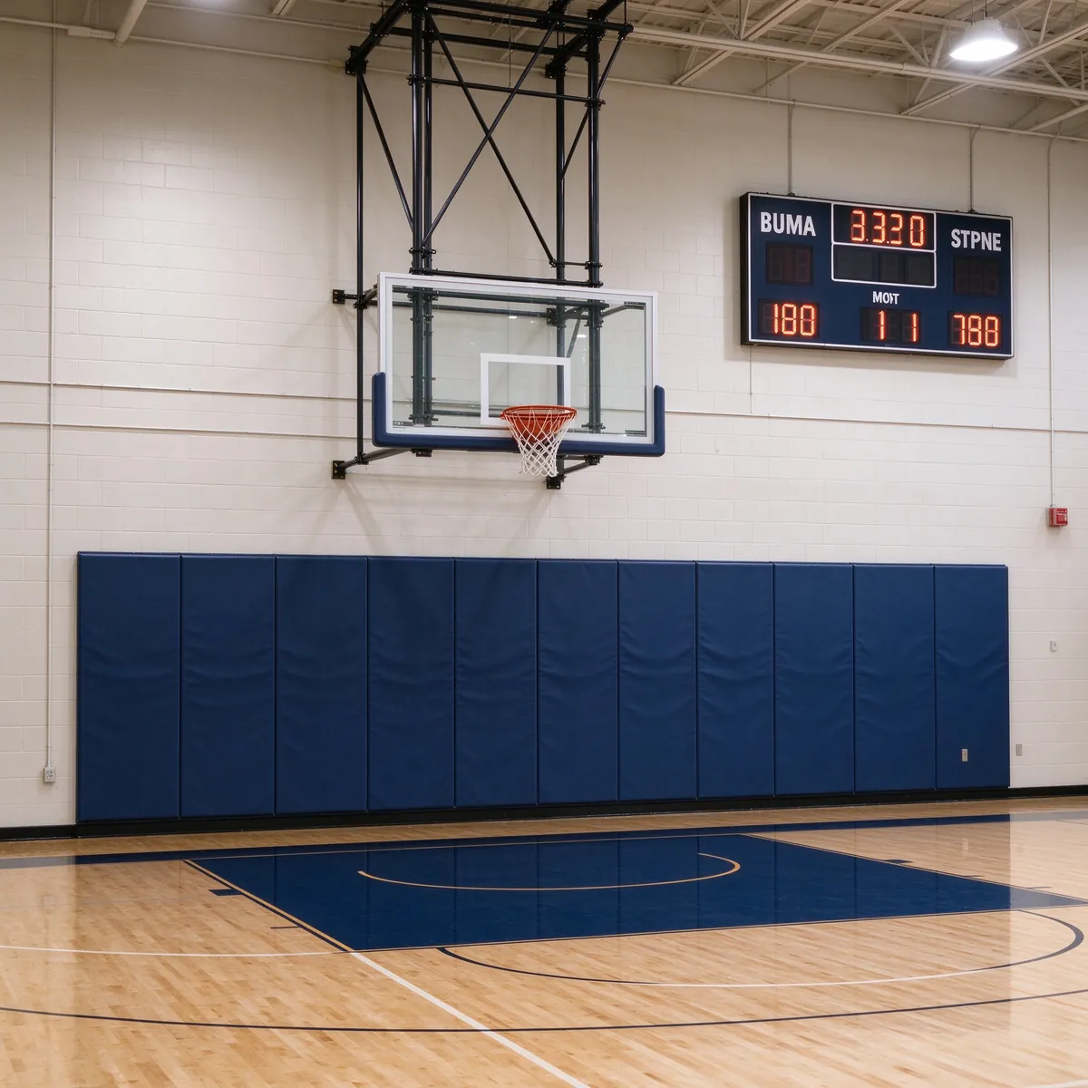 Basketball wall padding custom