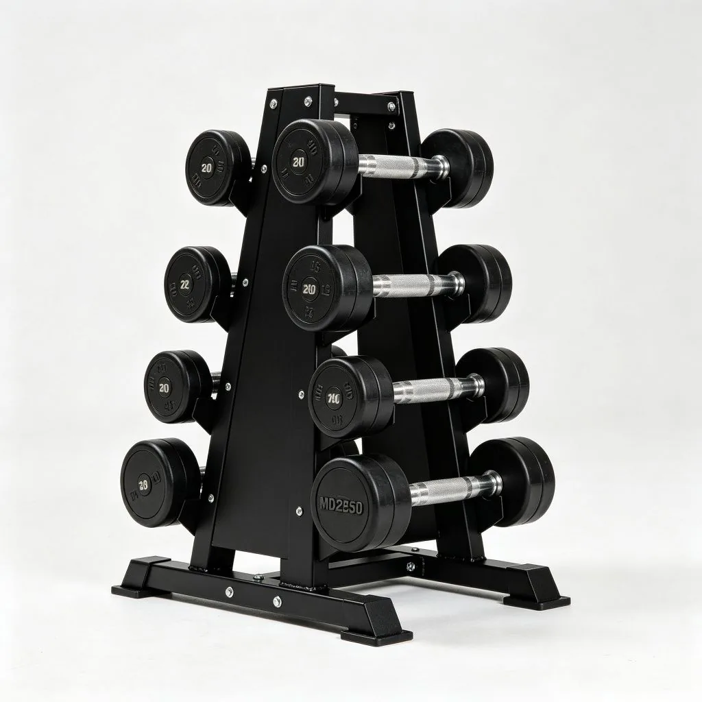 10 Pairs Dumbbell Storage Rack for Gym & Home - MD6250 - image 2