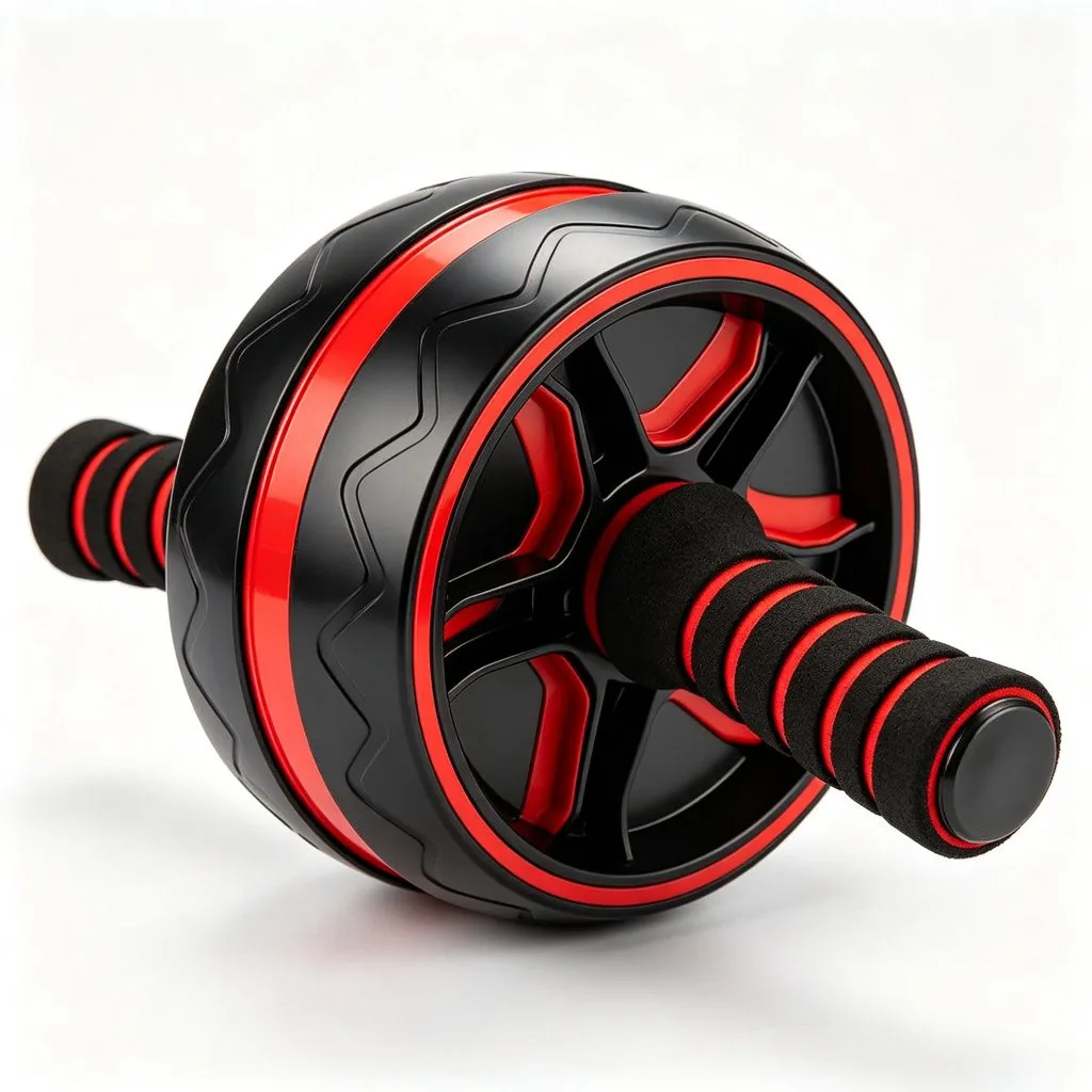 Ab Roller Wheel Abdominal Exercise Trainer Home Gym Core Workout Fitness Equipment - ZEALLSPORT Commercial Gym Equipment