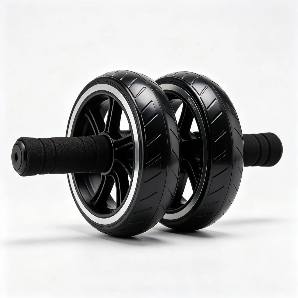 Ab Wheel Roller (Dual Wheel) - ZEALLSPORT Commercial Gym Equipment