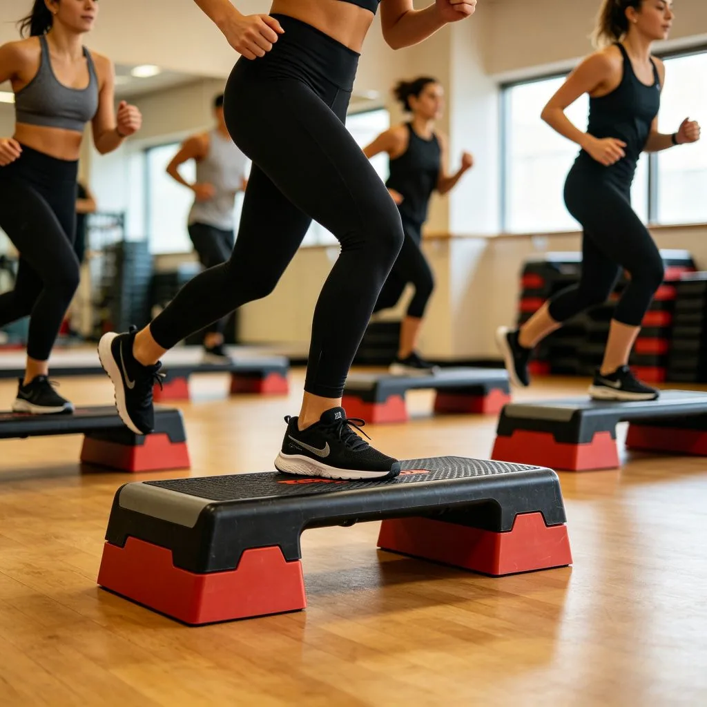 Adjustable Bench Stepper for Aerobic and Strength Gym - image 4