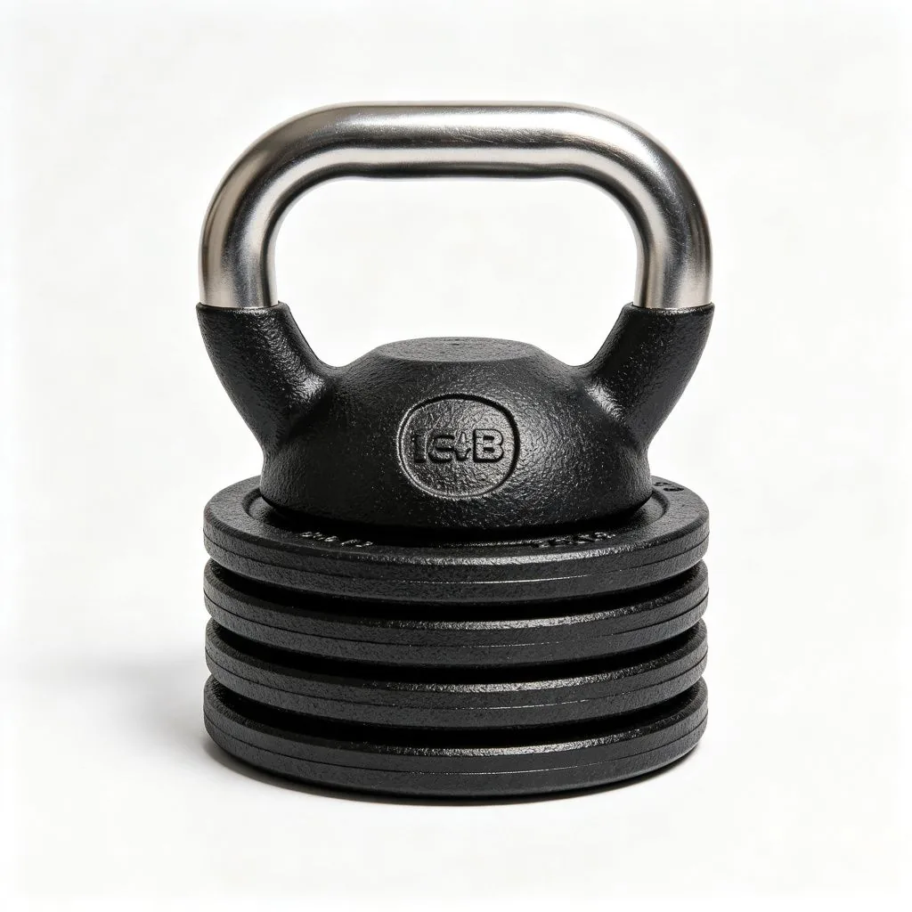Adjust Cast Iron Kettlebbell - ZEALLSPORT Commercial Gym Equipment
