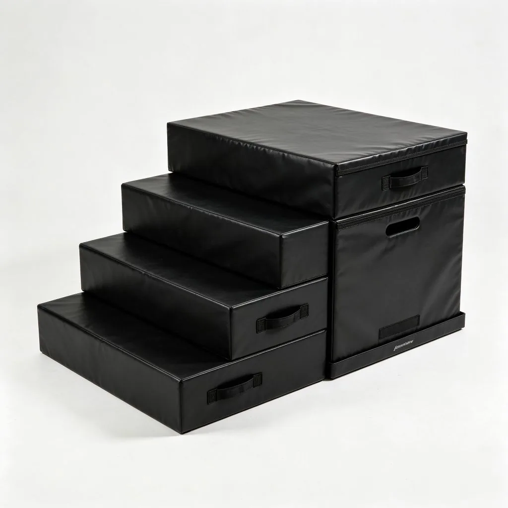 Adjustable Strength Jump Plyo Boxes for Gym Training - image 2