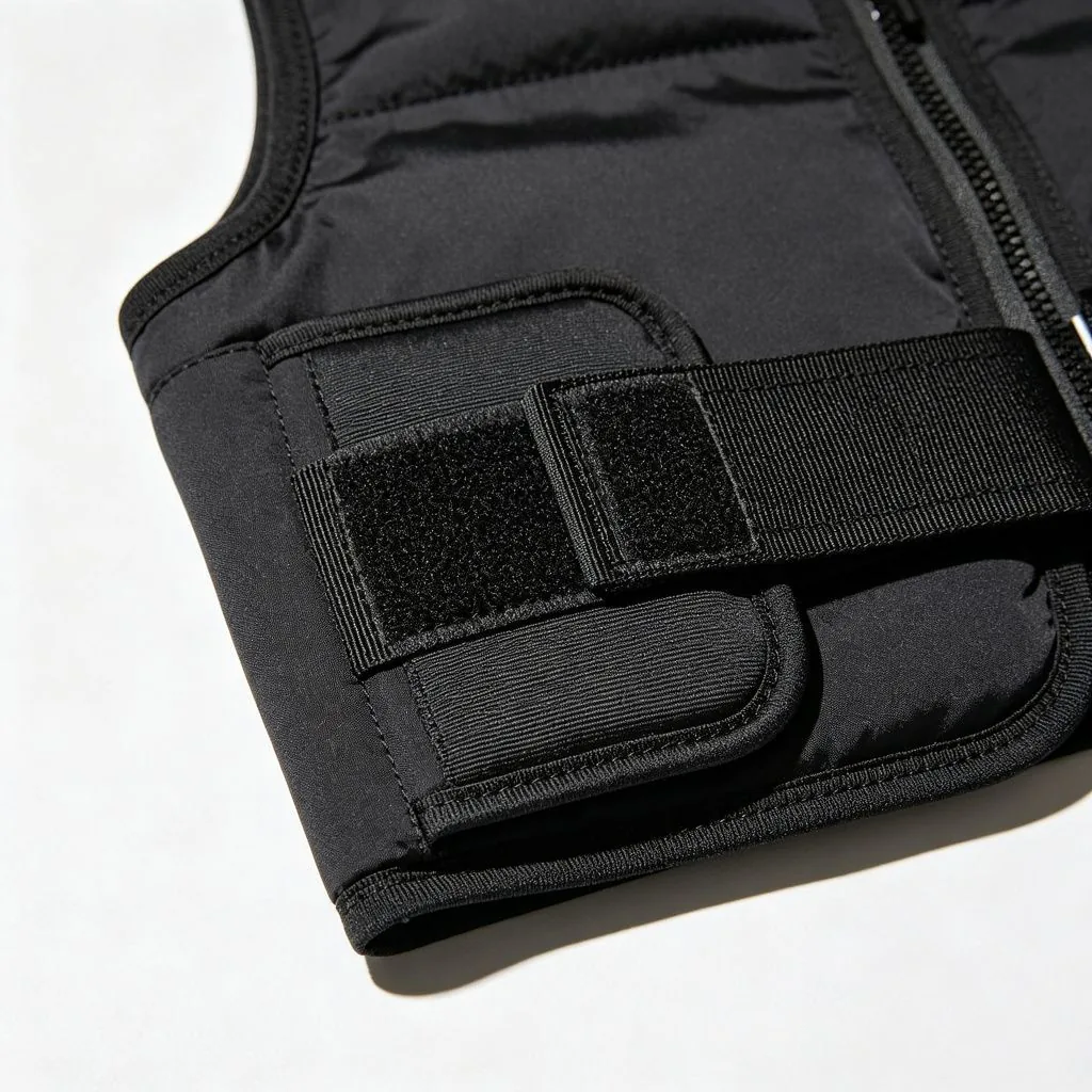 Adjustable Removable Weighted Vest Oxford Fabric Fitness Training Weight Vest for Running Workout - image 3