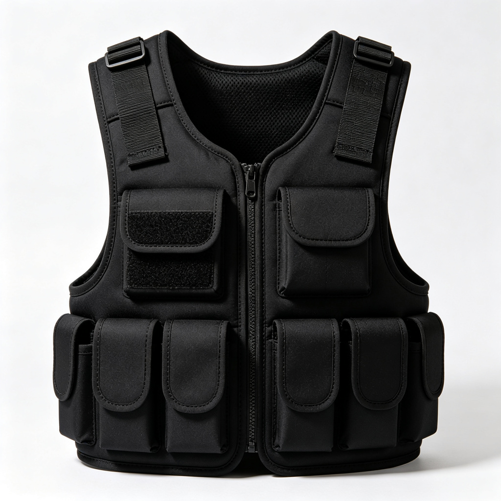 Adjustable Removable Weighted Vest Oxford Fabric Fitness Training Weight Vest for Running Workout