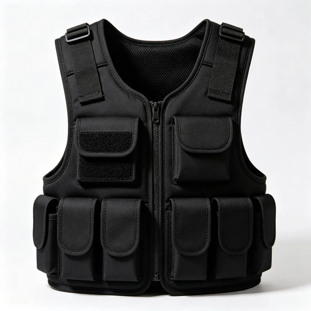 Adjustable Removable Weighted Vest Oxford Fabric Fitness Training Weight Vest for Running Workout - ZEALLSPORT Commercial Gym Equipment