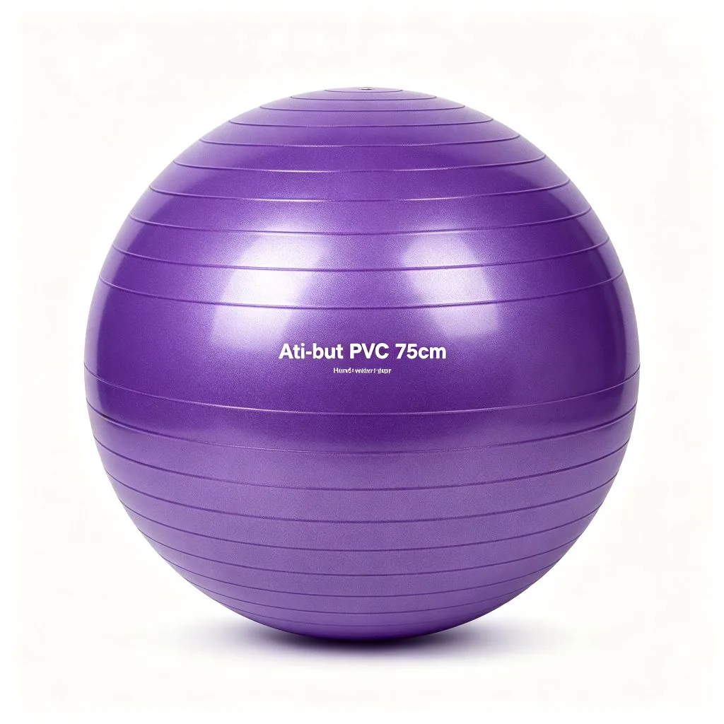 Anti-Burst PVC Yoga Ball 65cm - ZEALLSPORT Commercial Gym Equipment