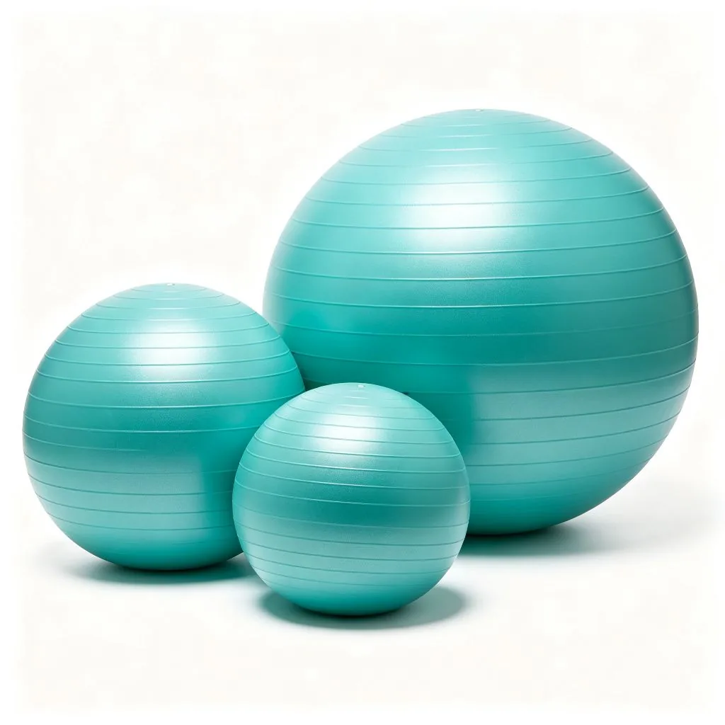 55/65/75cm BLOOM Workout Fitness Exercise Balance Gym Abs Anti Burst Yoga Ball Anti-Slip Swiss Pi - image 2