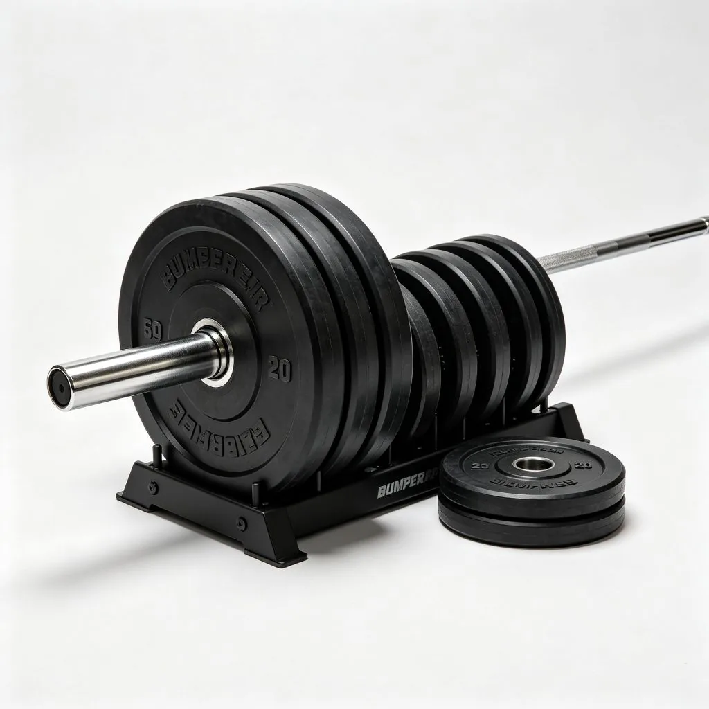 Bumper Plate Set (230 lbs) - image 2