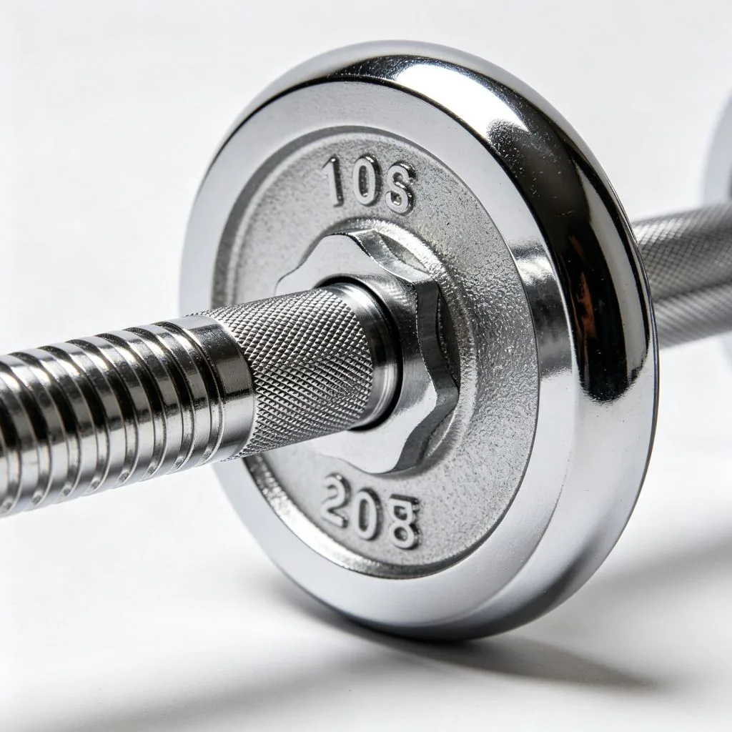 Chrome Dumbbell Set (1-10kg) - image 3