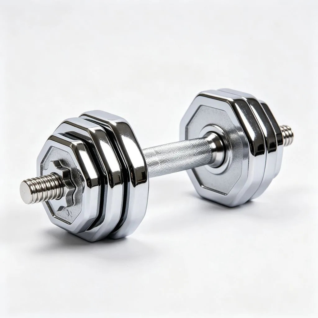 Chrome Dumbbell Set (1-10kg) - image 2