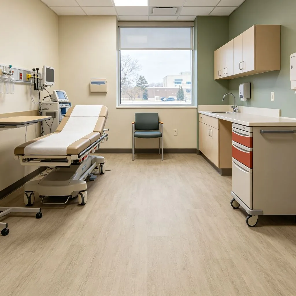 Clinic Vinyl Flooring with Anti-Bacterial and Wear-Resistant Properties - image 4