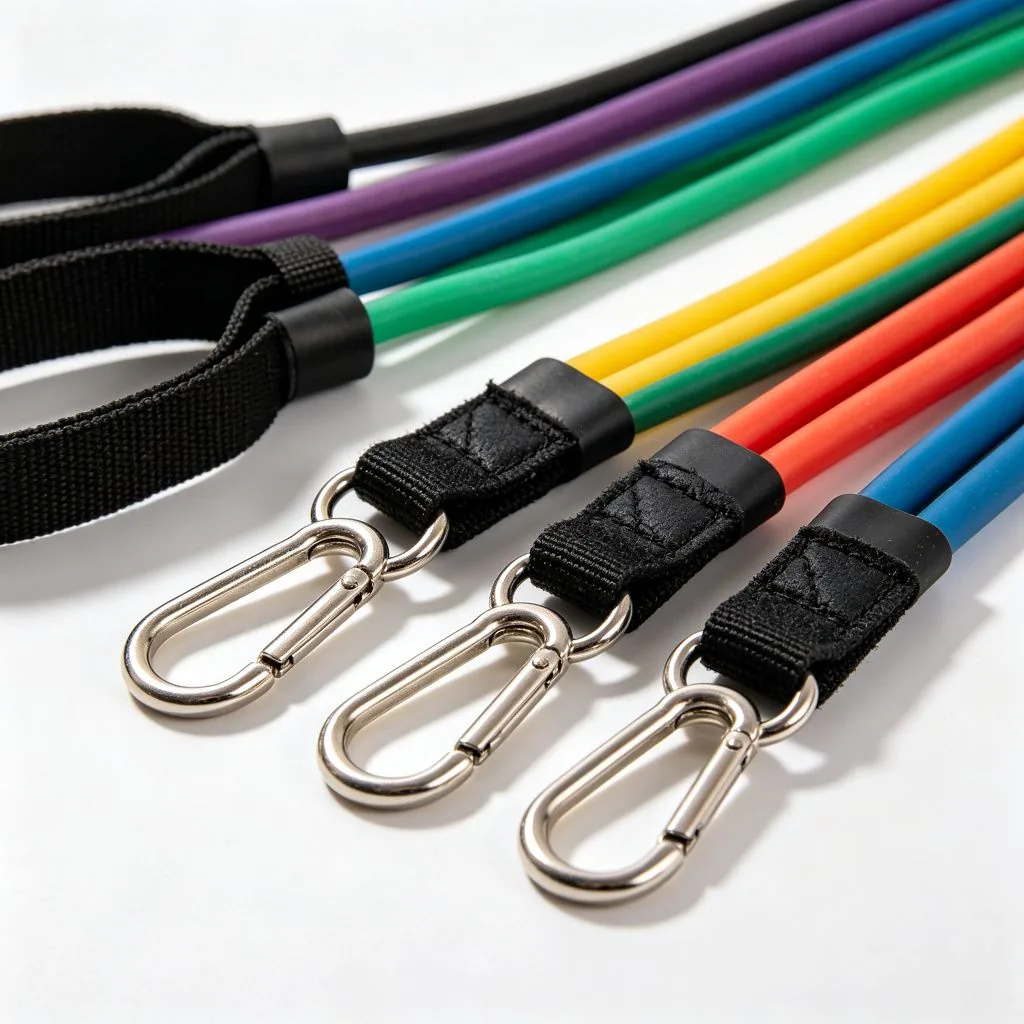 Custom 11Pcs Latex Resistance Bands Set 100lbs-150lbs Fitness Pull Rope Workout Bodybuilding Expa - image 3