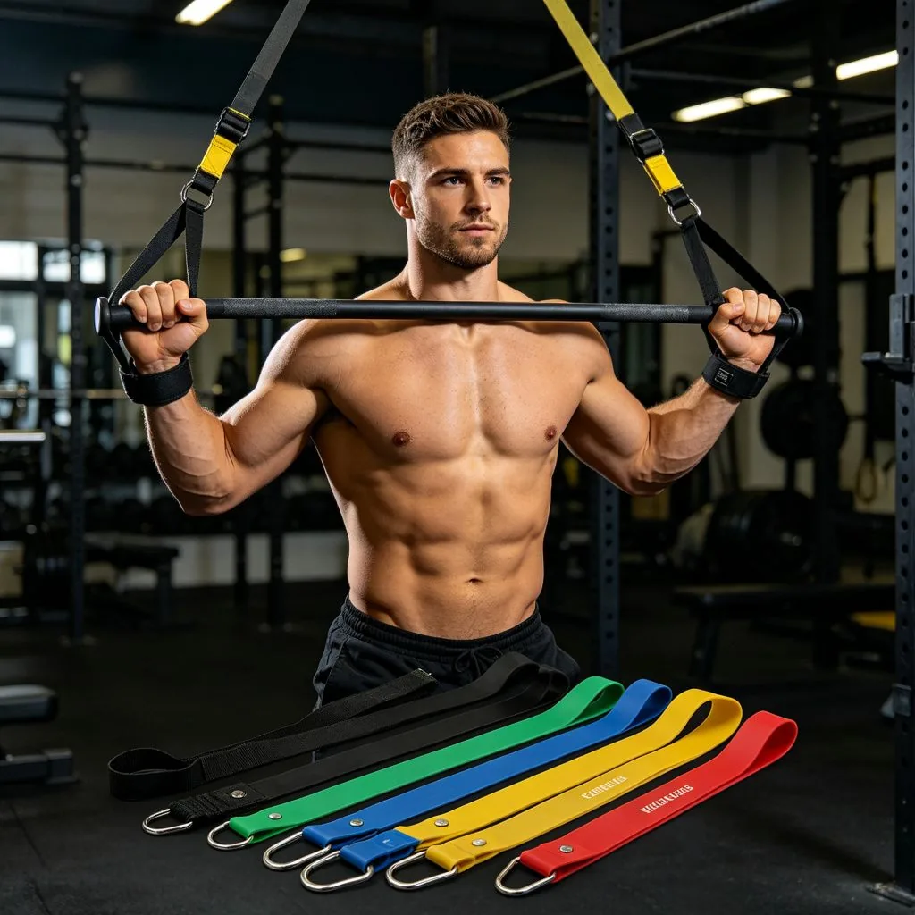 Custom 11Pcs Latex Resistance Bands Set 100lbs-150lbs Fitness Pull Rope Workout Bodybuilding Expa - image 4