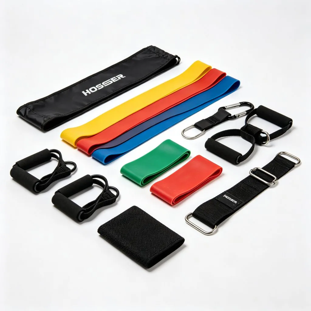 Custom 11Pcs Latex Resistance Bands Set 100lbs-150lbs Fitness Pull Rope Workout Bodybuilding Expa - image 2