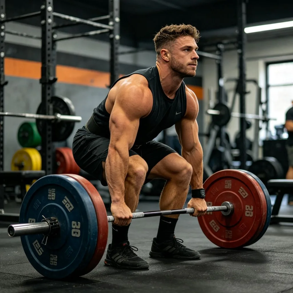 Deadlift Barbell Squat Jack - image 4