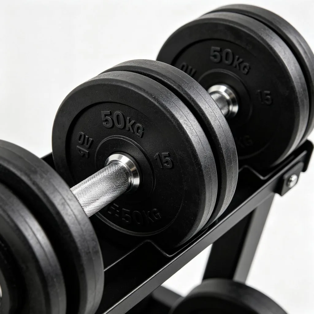 DT-100 Dumbbell Set (5-50) + Rack - image 3