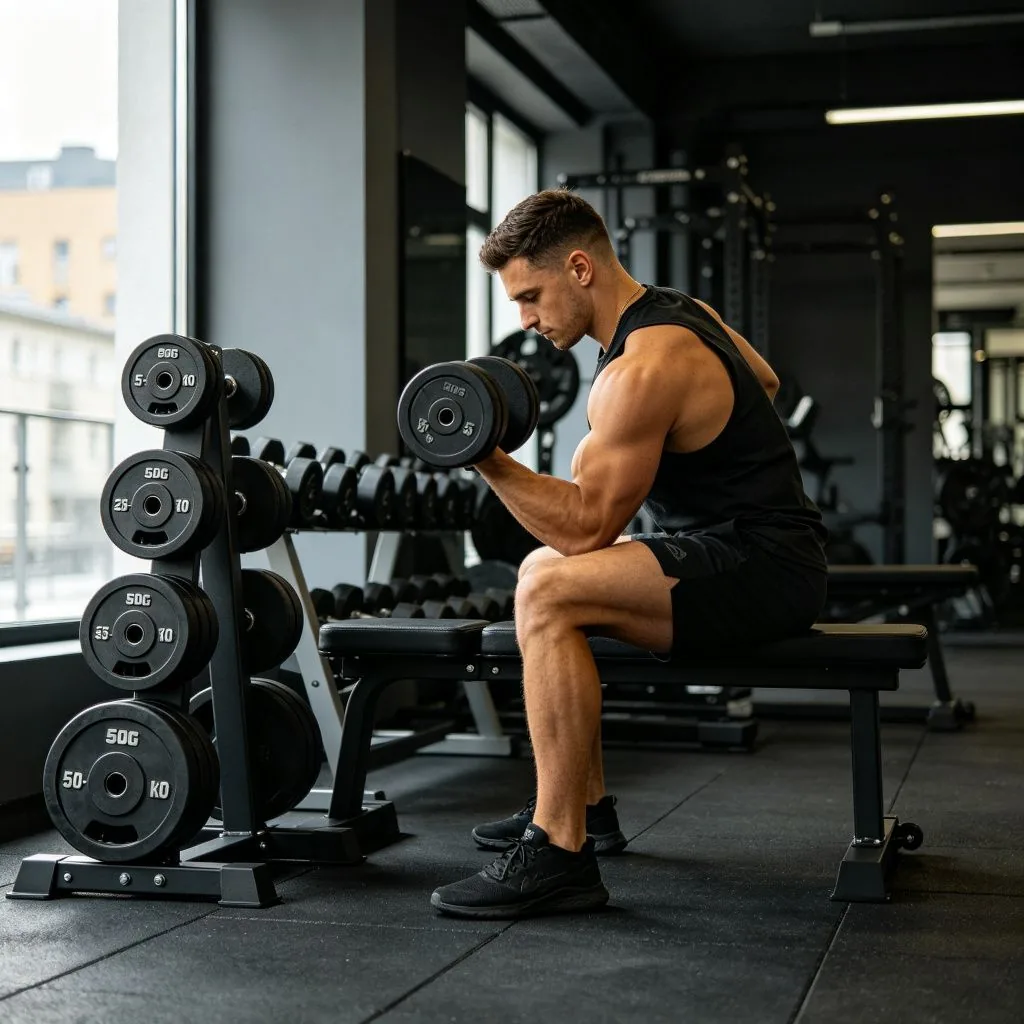 DT-100 Dumbbell Set (5-50) + Rack - image 4