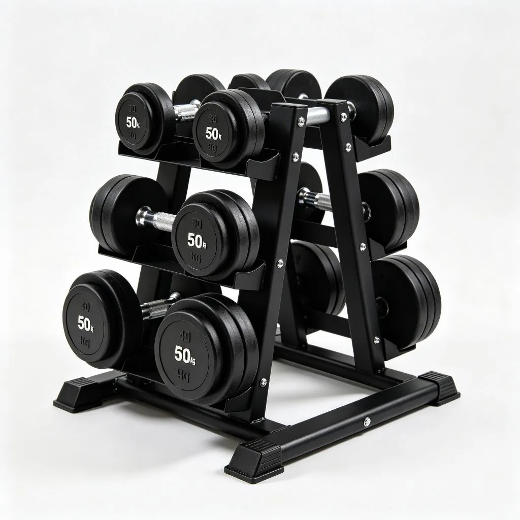 DT-100 Dumbbell Set (5-50) + Rack - image 2