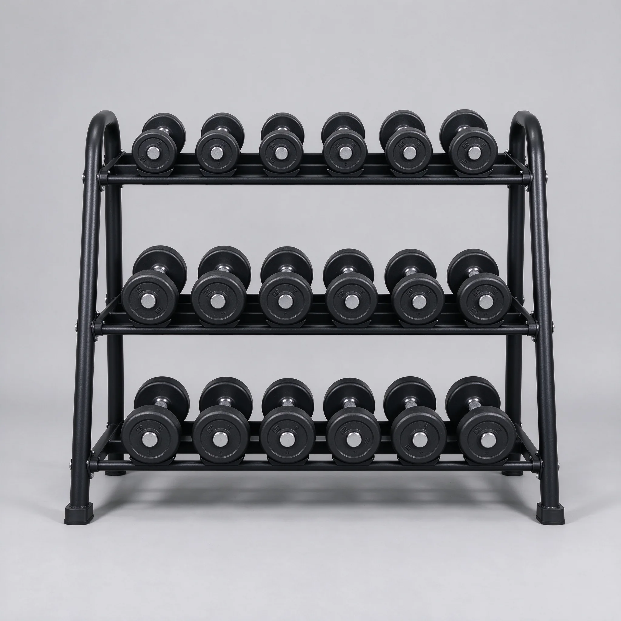 Dumbbell Storage Rack (3-Tier) - ZEALLSPORT Commercial Gym Equipment