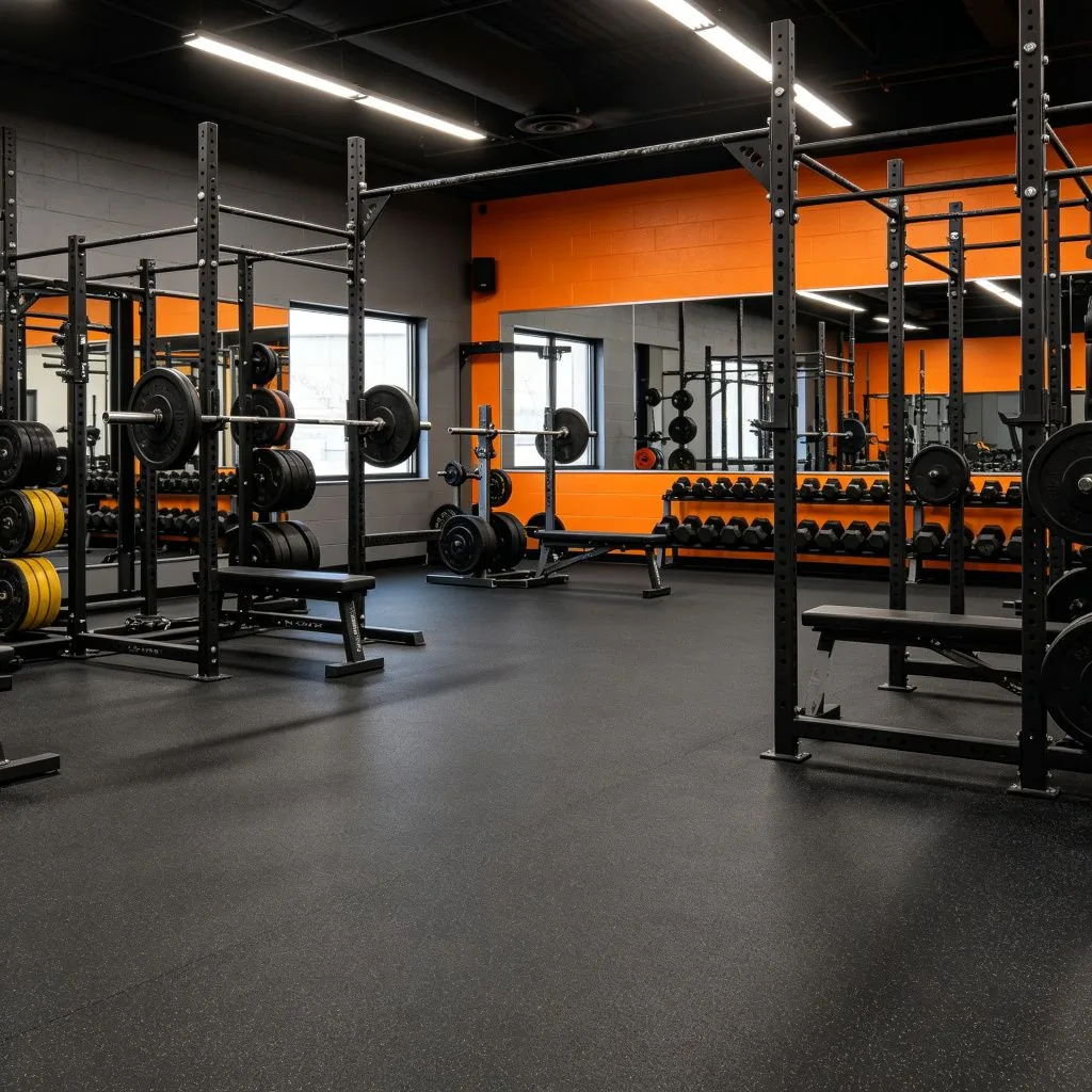 Durable Gym Rubber Flooring with Shock Absorption and Slip Resistance - image 4