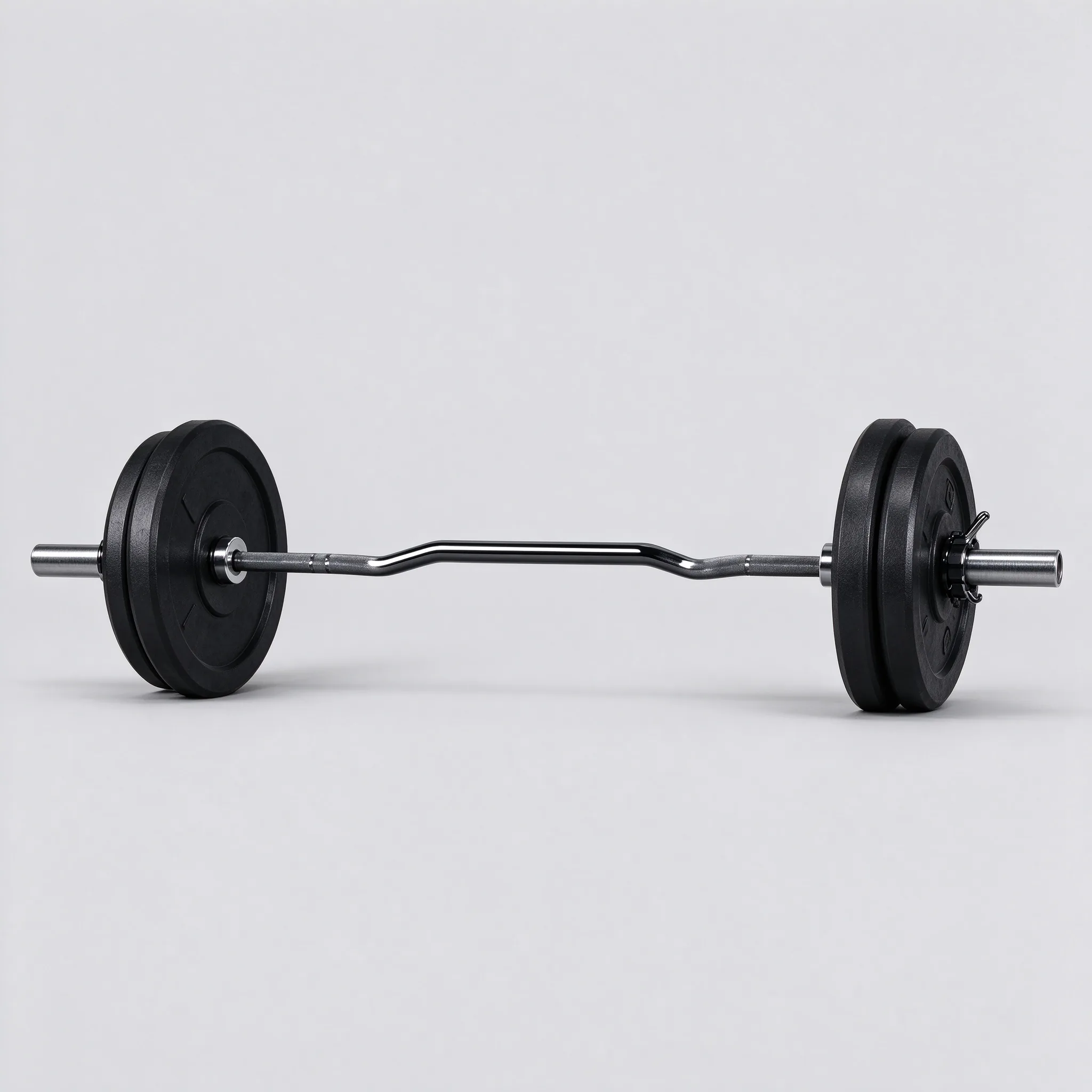 EZ Curl Bar (20kg) - ZEALLSPORT Commercial Gym Equipment