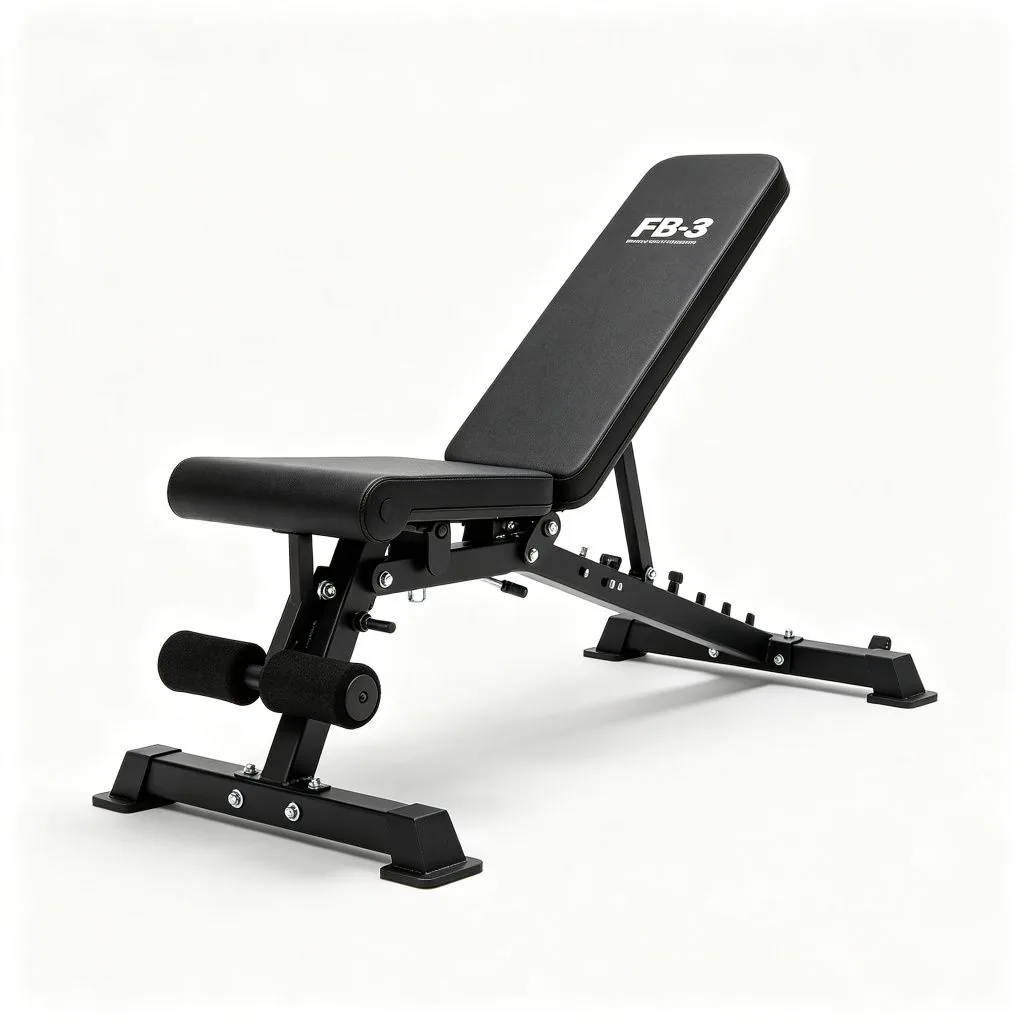 FB-3 Flat/Incline Bench (FID) - ZEALLSPORT Commercial Gym Equipment