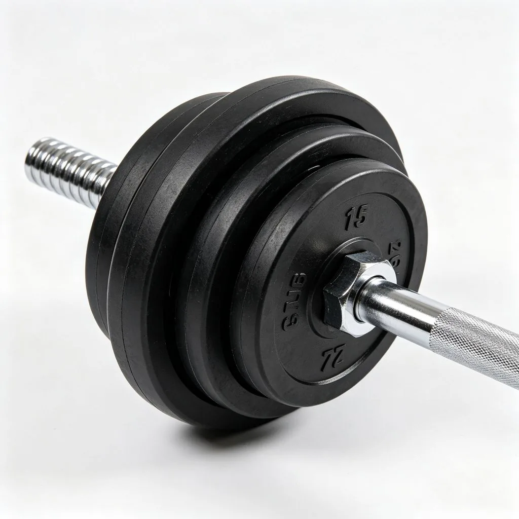 Fixed PU Barbell Set (10-40kg) - image 2