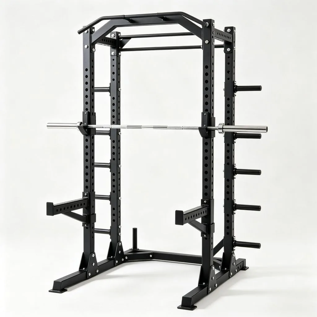 Fold Souat Rack - ZEALLSPORT Commercial Gym Equipment