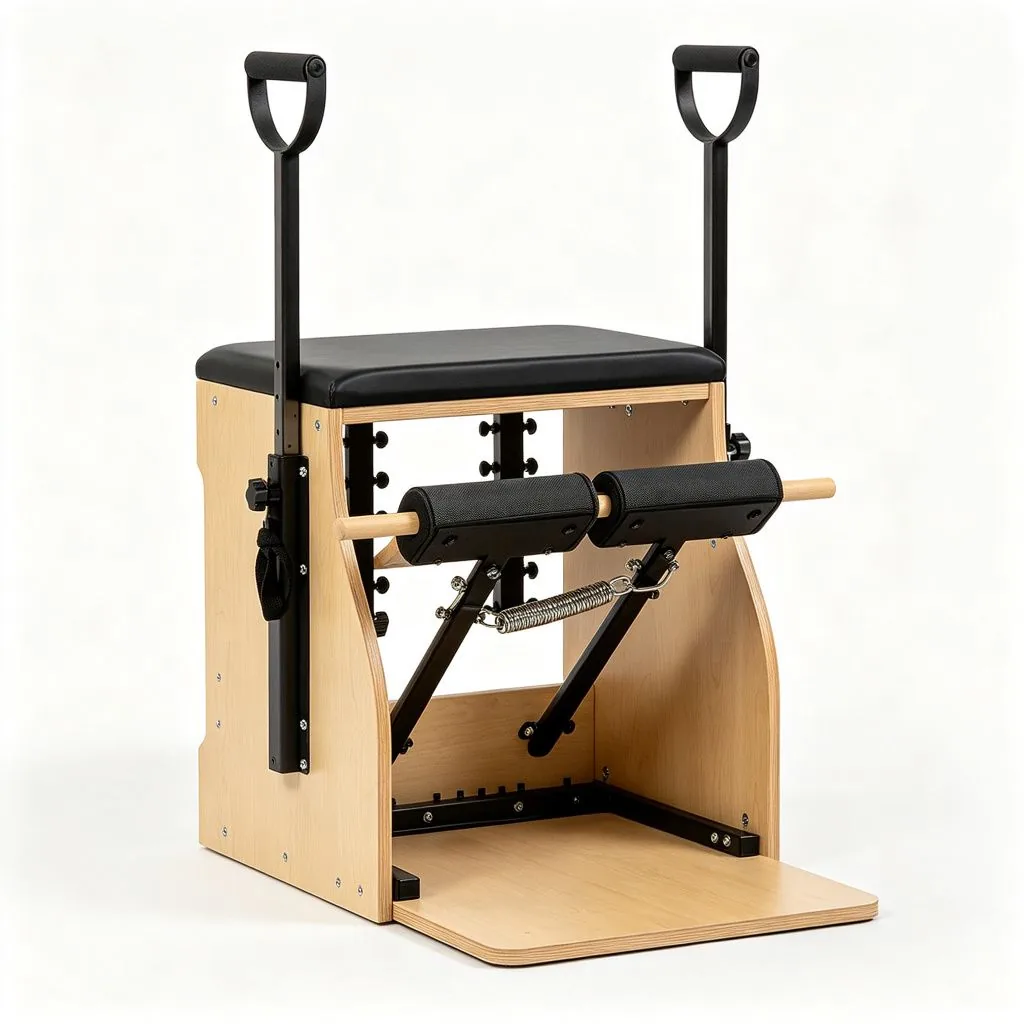 Foldable Pilates Reformer Space Saving Wooden Core Bed Home Use Pilates Equipment for Posture Cor - ZEALLSPORT Commercial Gym Equipment