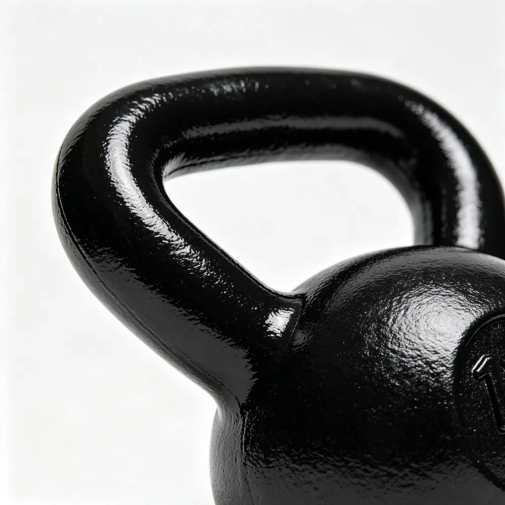 Rubber Kettlebelli Glossy Surface - image 3
