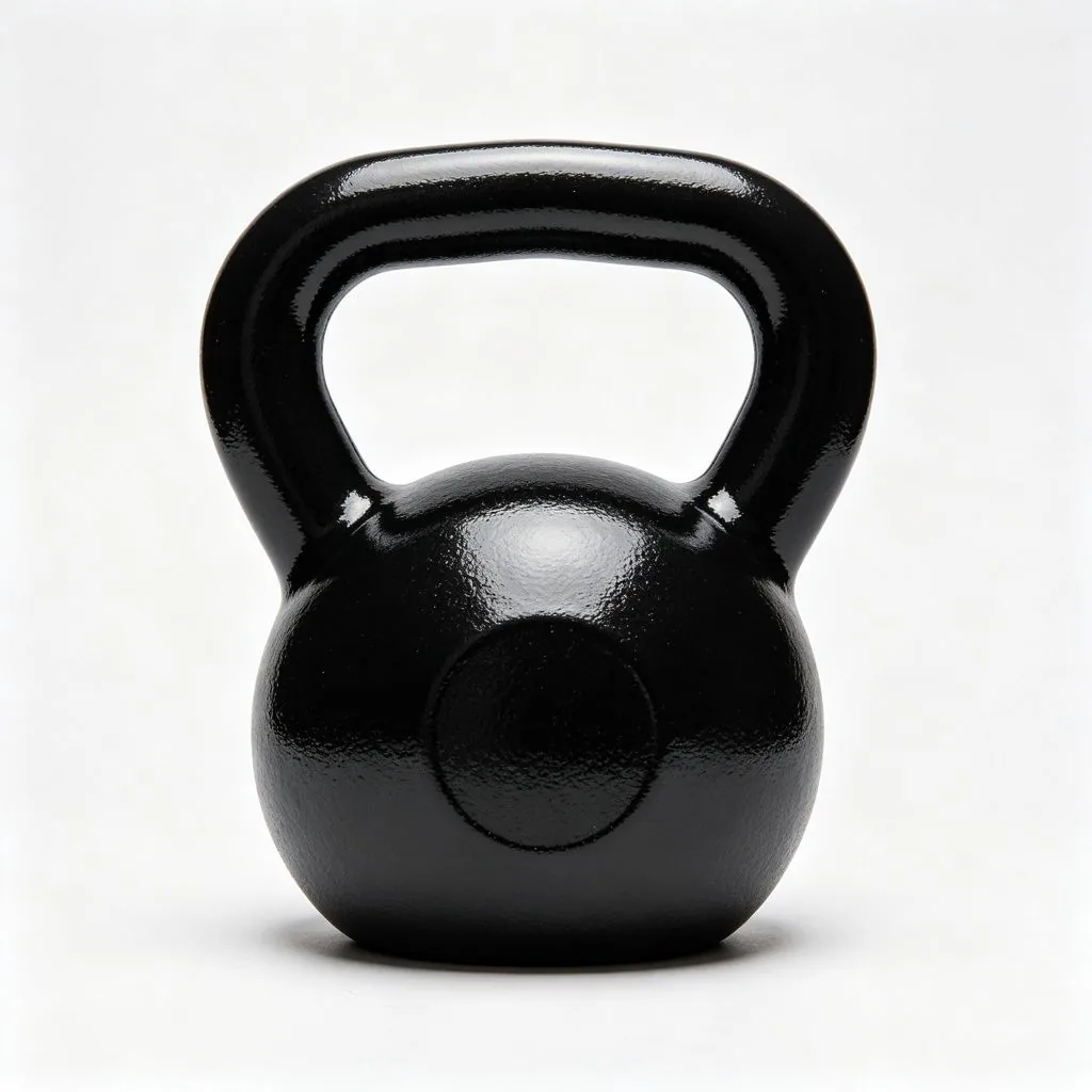 Rubber Kettlebelli Glossy Surface - ZEALLSPORT Commercial Gym Equipment