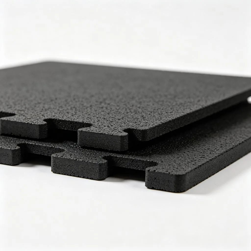 Gym Rubber Floor Mat (1m x 1m) - image 2