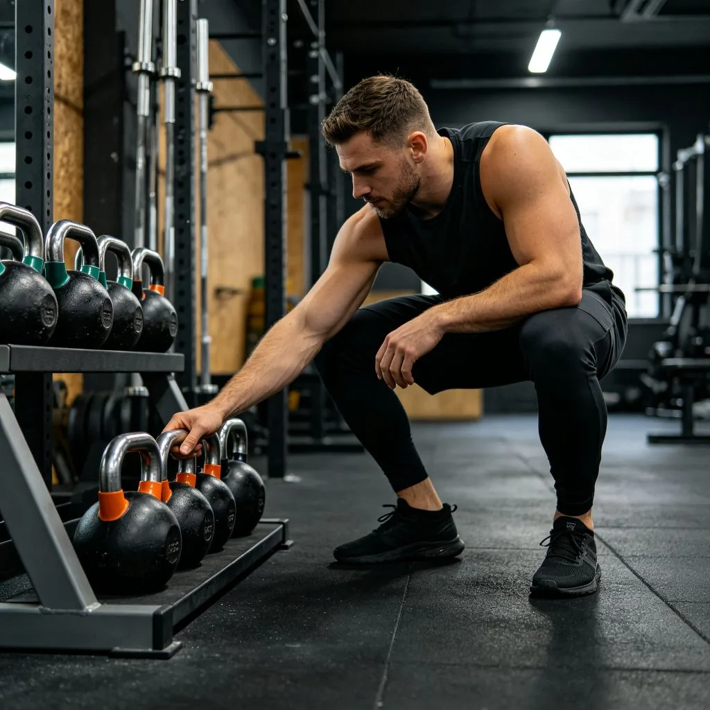 Kettlebell Set + 3-Tier Rack (4-24kg) - image 4