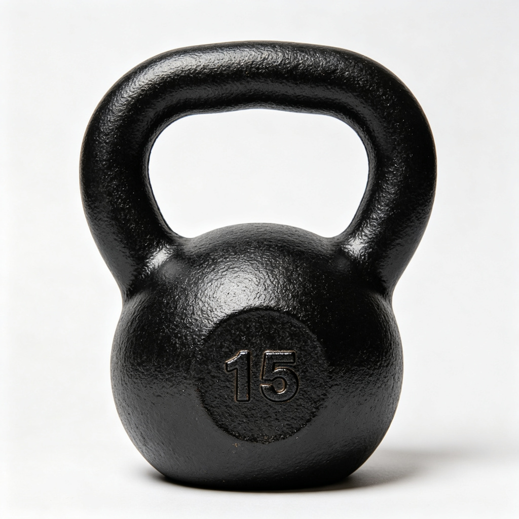 Cast Iron Kettlebells - Handle Detail