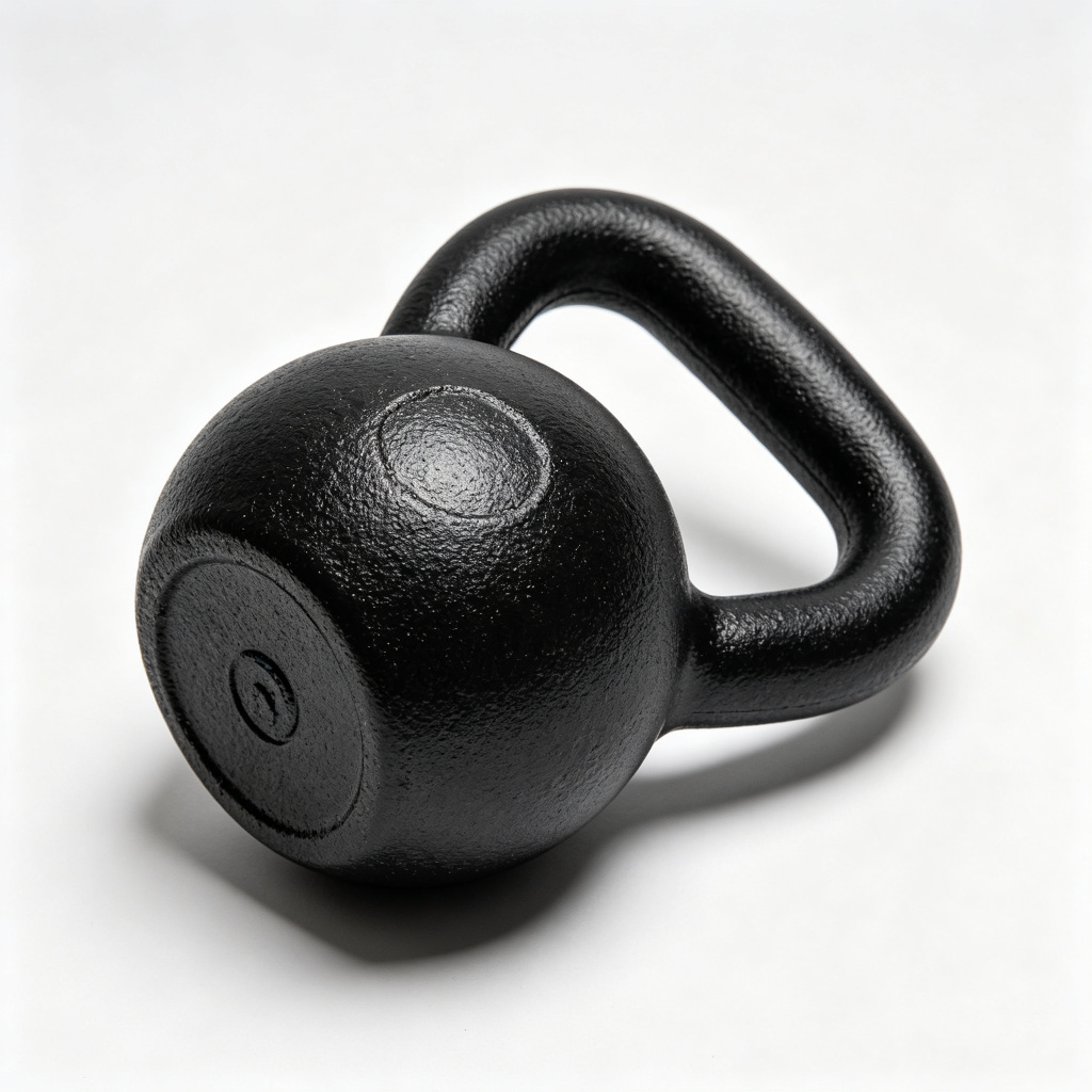 Cast Iron Kettlebells - 45° Side Angle