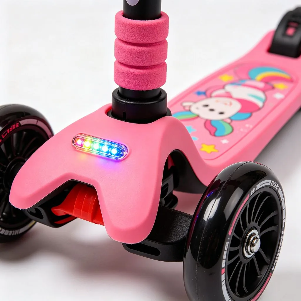 Kids 3-Wheel Scooter with LED Wheels - image 3