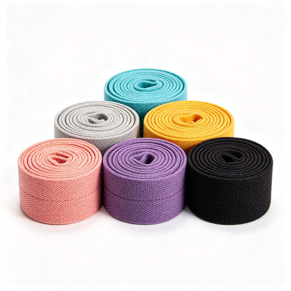 Knitted Yoga Resistance Bands Set (5-pack)