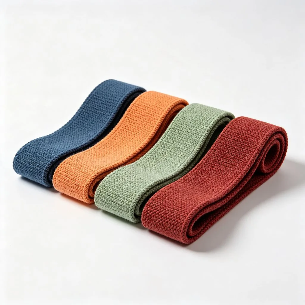 Knitted Yoga Resistance Bands Set (5-pack) - image 2