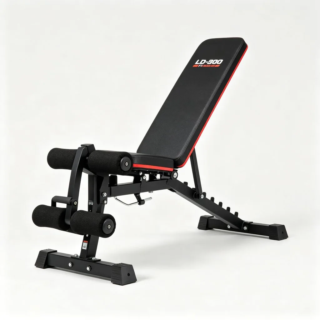 LD-300 FID Bench + Leg Developer + Preacher - ZEALLSPORT Commercial Gym Equipment