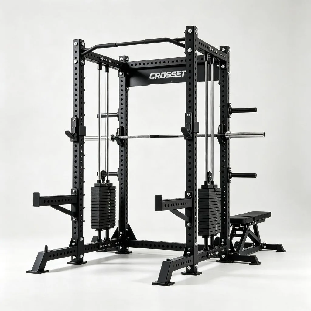 LIVEPRO Commercial Floor Mount Free Standing Cross Training Gym Rigs Multi-functional Training Ra - ZEALLSPORT Commercial Gym Equipment