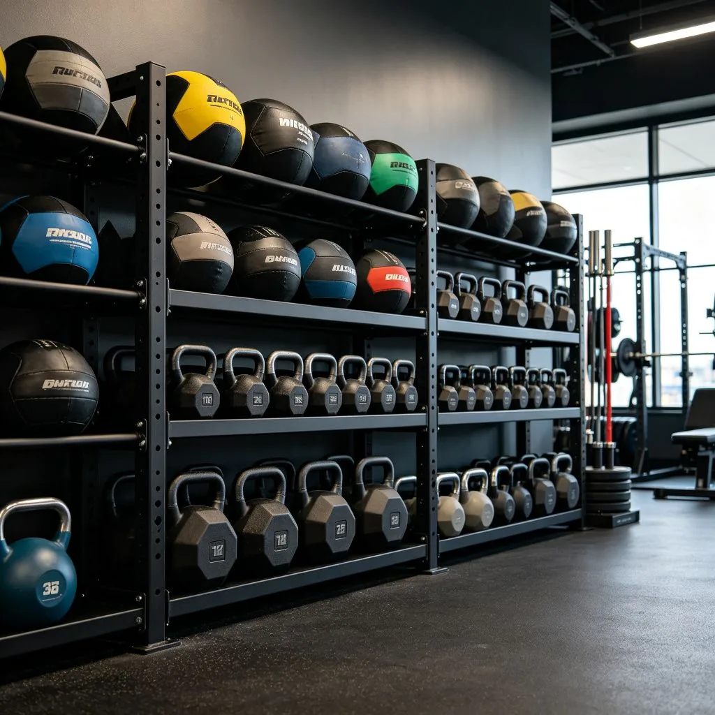 LIVEPRO Gym Commercial Equipment Fitness Storage System Professional Multifunctional Training Fra - image 4