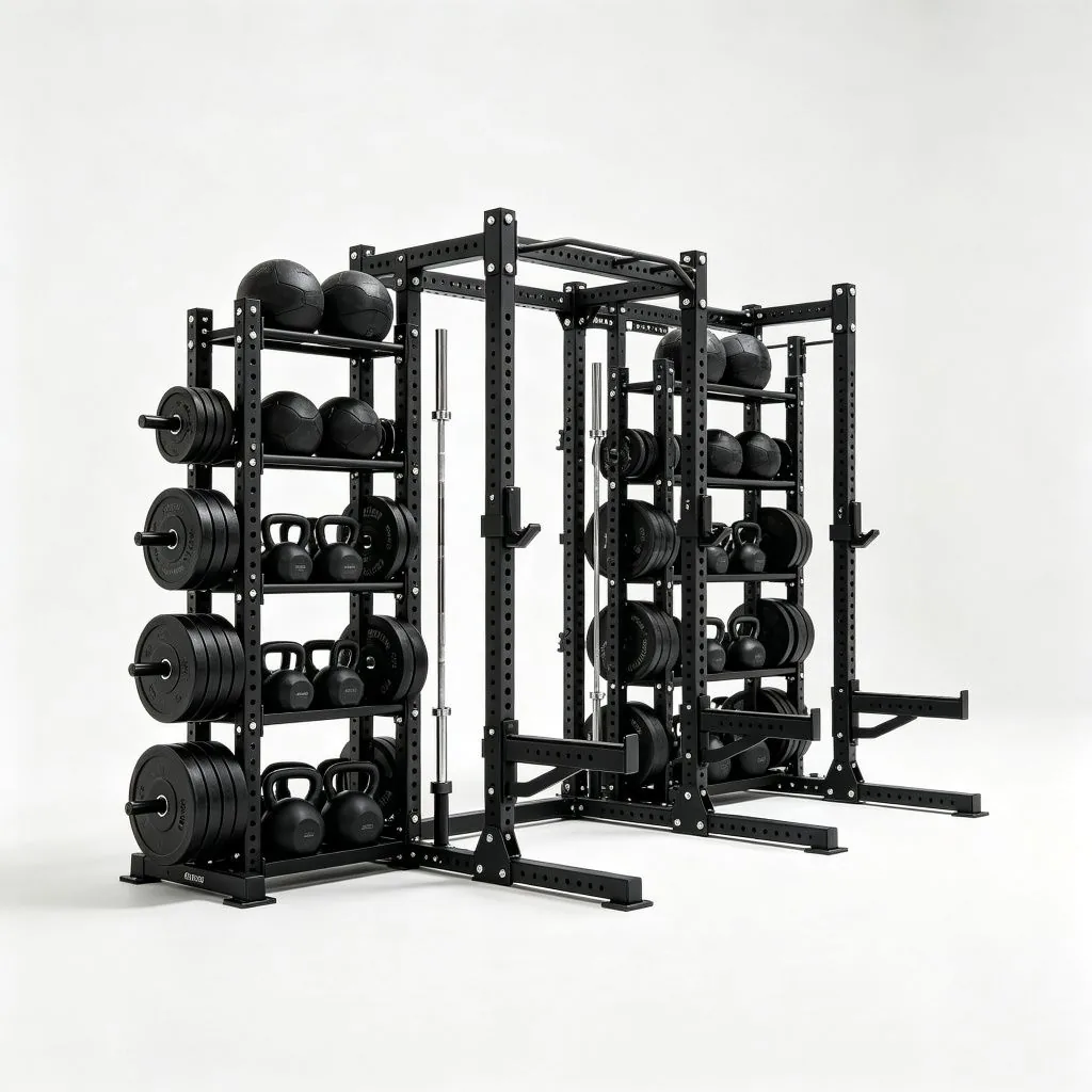 LIVEPRO Gym Commercial Equipment Fitness Storage System Professional Multifunctional Training Fra - image 2