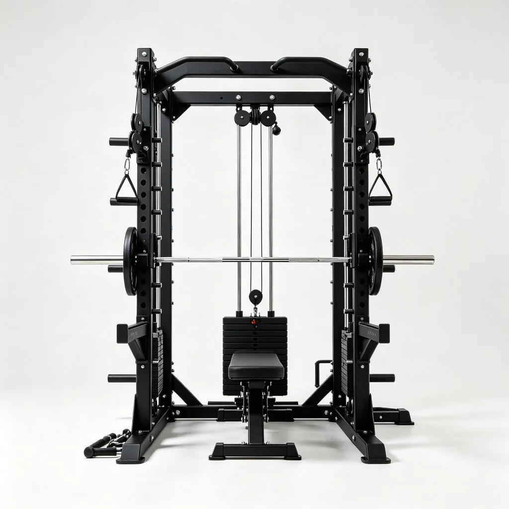 LIVEPRO OEM/ODM Fitness Equipment Multi Functional Trainer Smith Machine Station Home Using Gym F - ZEALLSPORT Commercial Gym Equipment