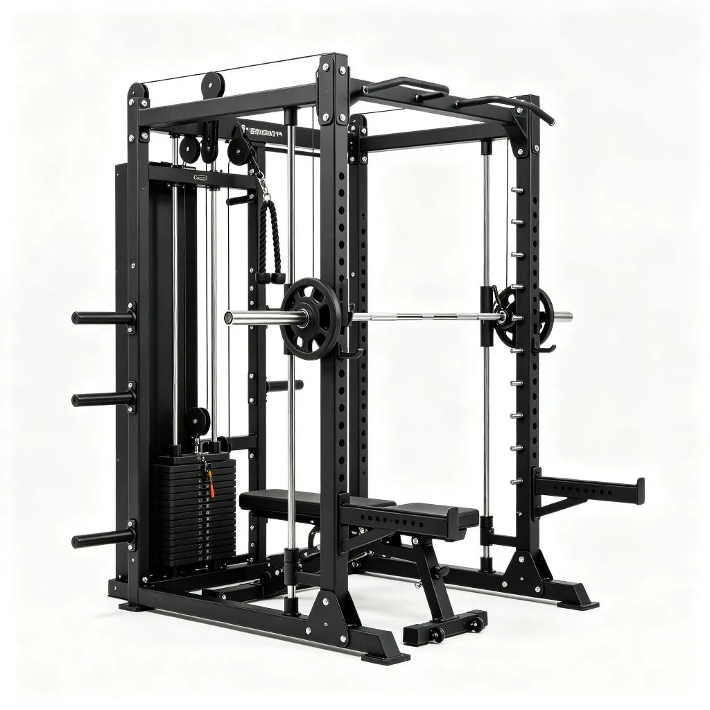 LIVEPRO OEM/ODM Fitness Equipment Multi Functional Trainer Smith Machine Station Home Using Gym F - image 2