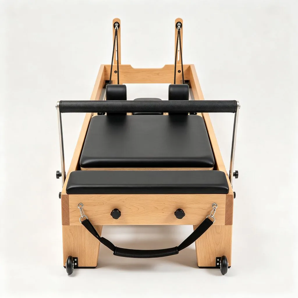 Maple Wood Pilates Reformer Core Bed Adjustable Spring Yoga Training Bed for Studio Home Fitness  - ZEALLSPORT Commercial Gym Equipment