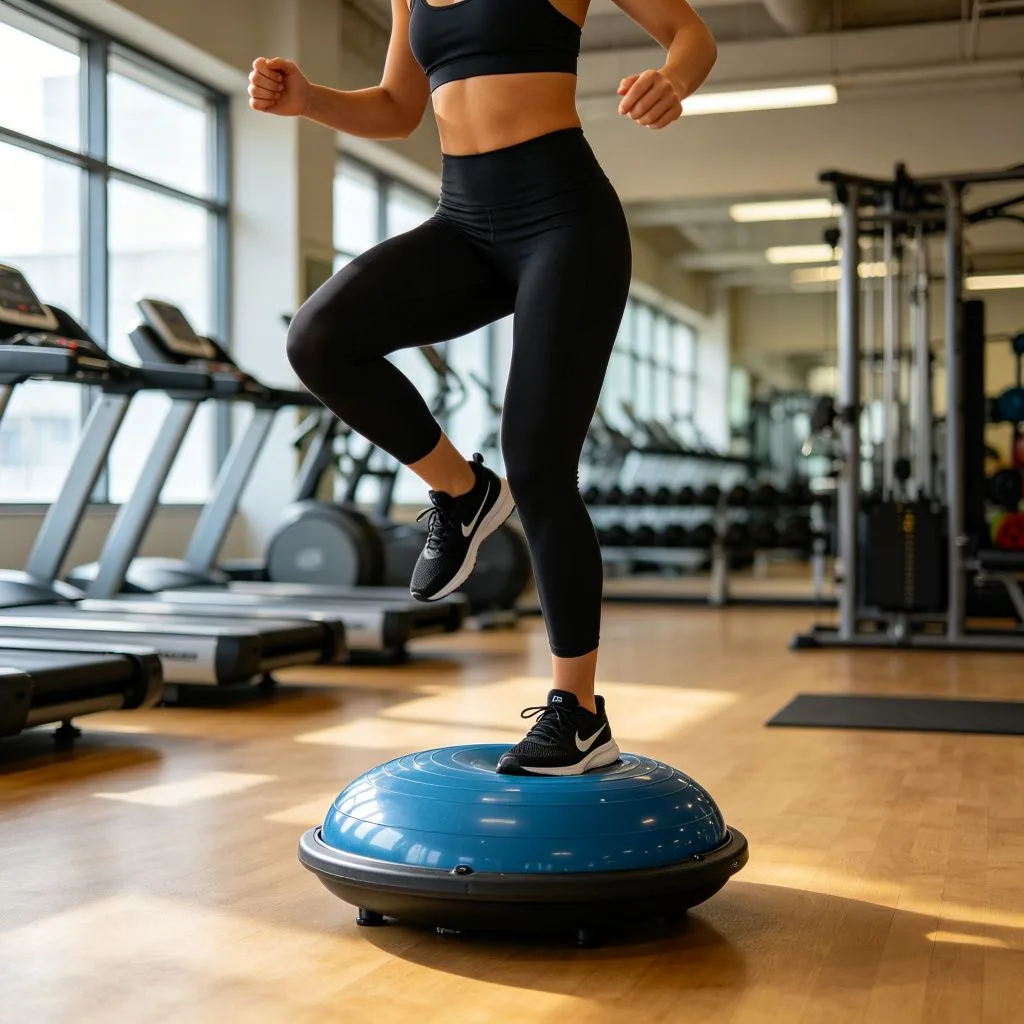 Massage Balance Air Cushion Inflatable Stability Balance Pad for Core Training Foot Massage Physi - image 4