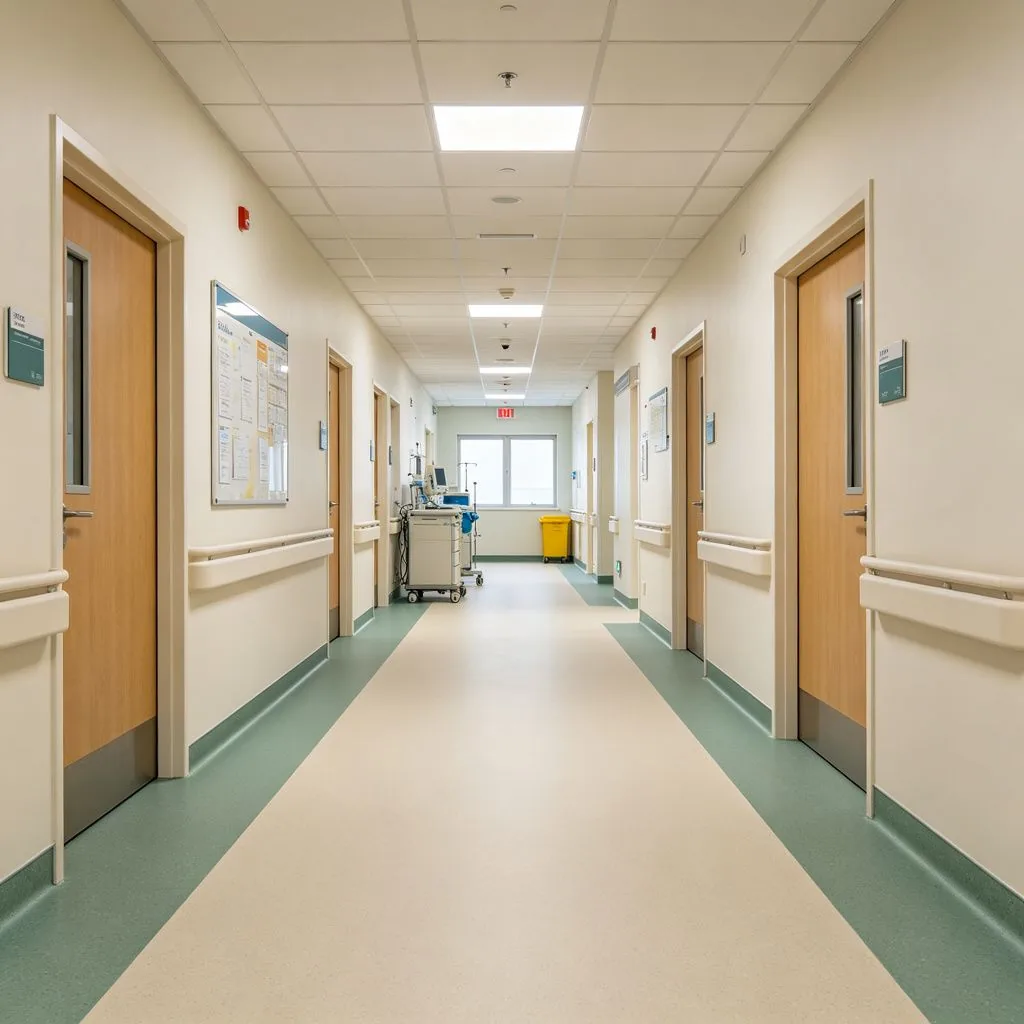 Medical PVC Flooring with Anti-Slip,Hygienic and Durable Features - image 4